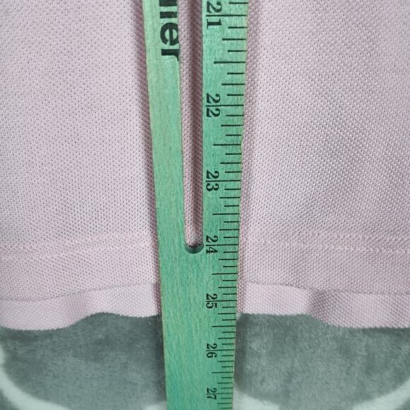 Louis Castel Golf Polo Shirt Long Sleeve Pink Large - Picture 6 of 10